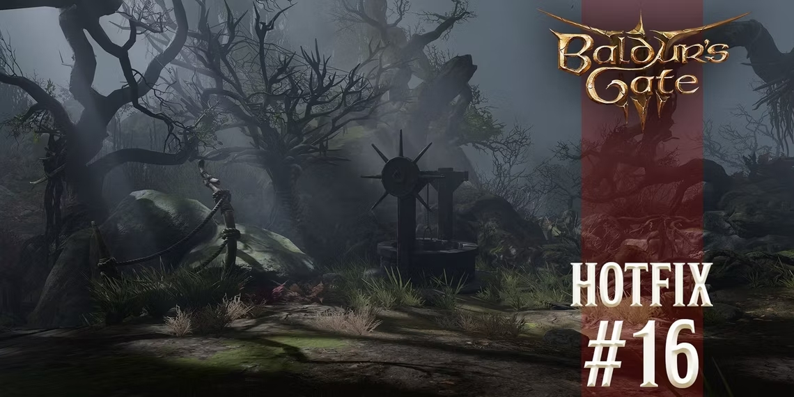 Baldur's Gate 3 tung bản vá lỗi mới thứ 16