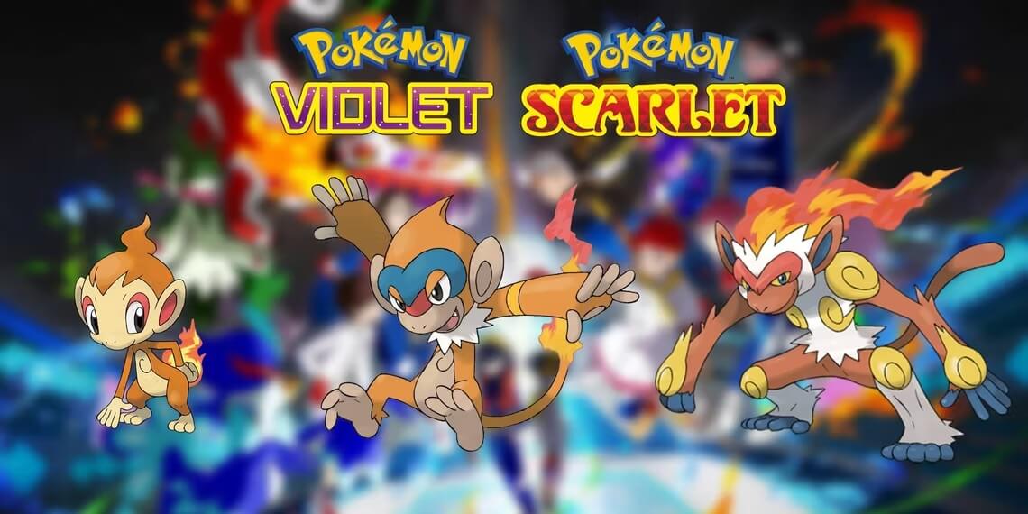 Pokémon Scarlet & Violet: Cách thu phục Chimchar, Monferno và Infernape