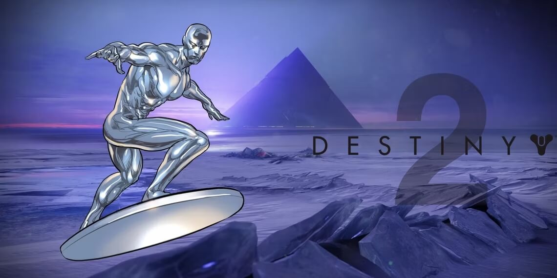 Người chơi Destiny 2 hóa thân thành Silver Surfer nhờ ván trượt mới