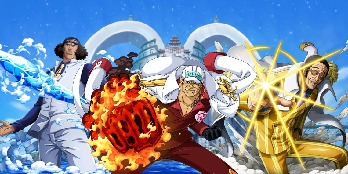 One Piece: Những Đô đốc Hải quân đầu tiên giờ ra sao?
