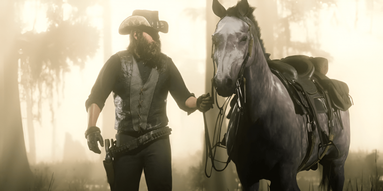 Red Dead Online xuất hiện bug khiến ngựa bay lên trời