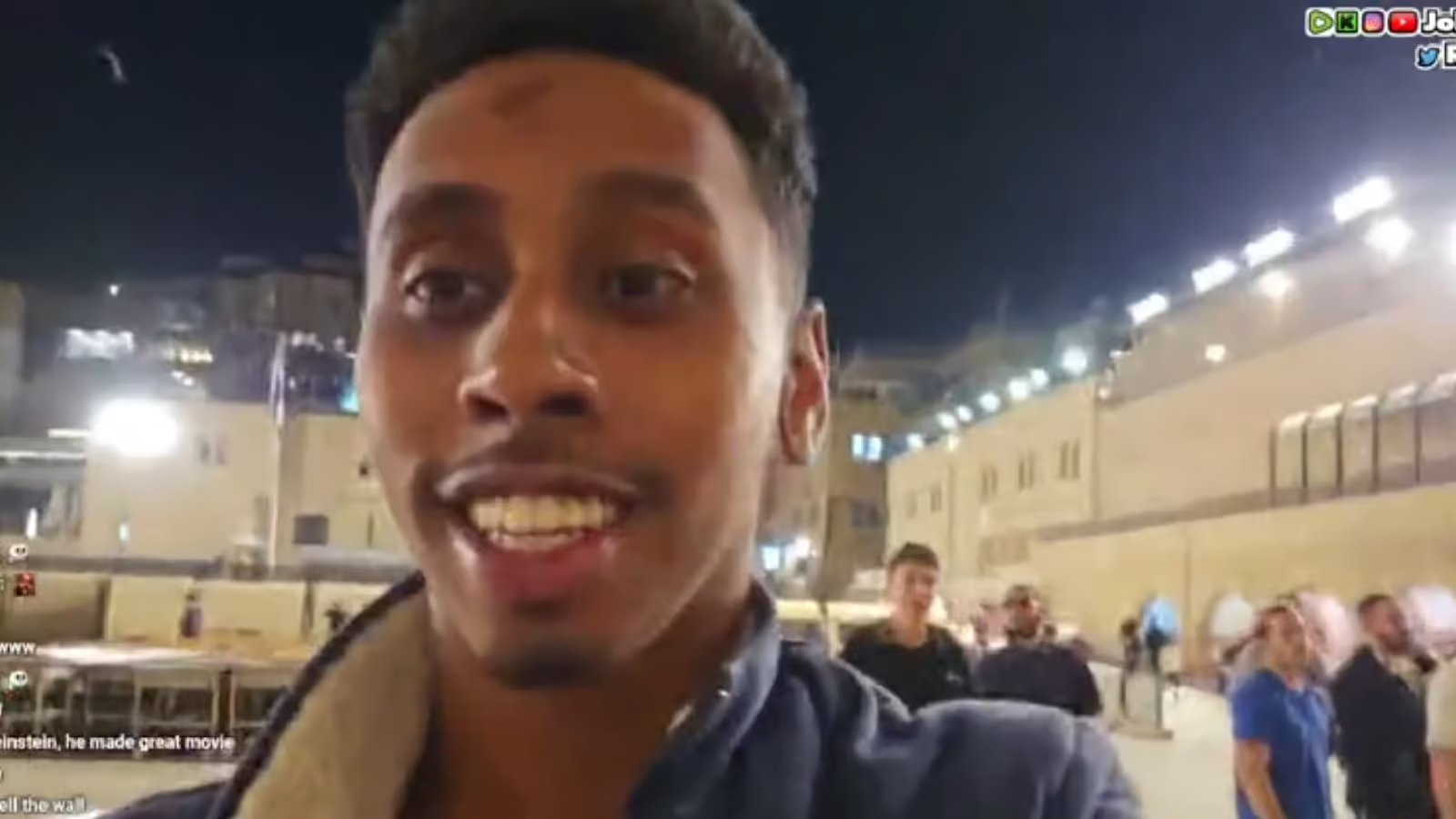 Streamer Johnny Somali bị cảnh sát Israel bắt giữ lần thứ 2 do hành vi bất kính tại di tích thiêng Jerusalem