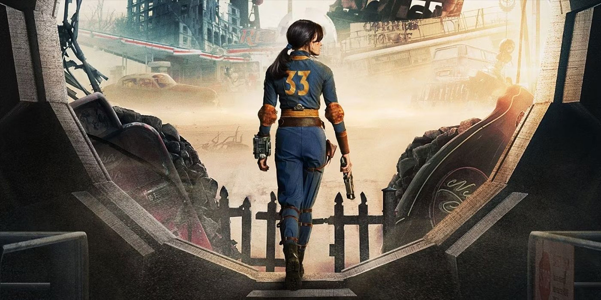 Game thủ đang cố tính Level của nhân vật chính Lucy trong phim Fallout TV