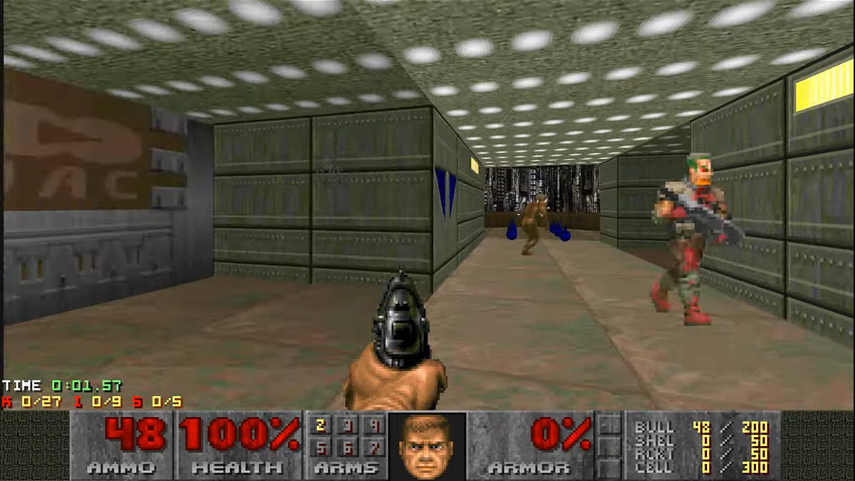 Kỷ lục chơi Doom 2 tồn tại 26 năm bị phá khi game thủ đi hết màn 1 chỉ trong 4 giây