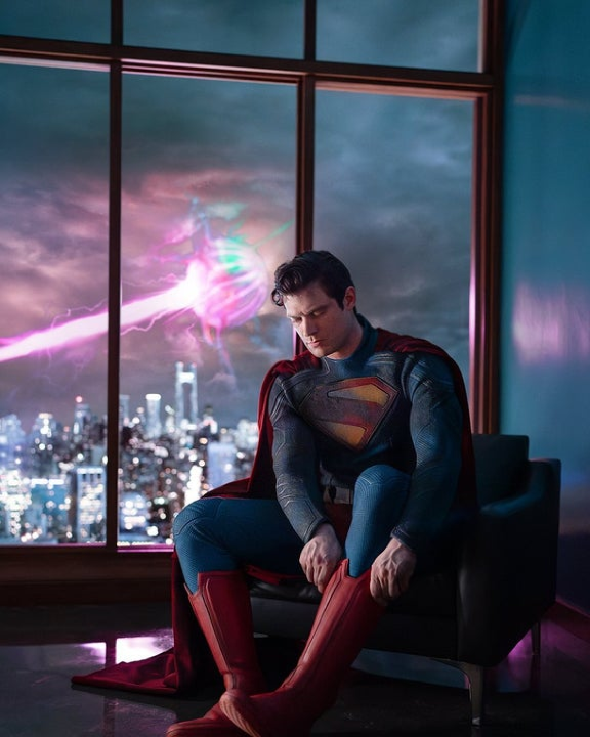 Hình ảnh đầu tiên của phim Superman mới chính thức lộ diện