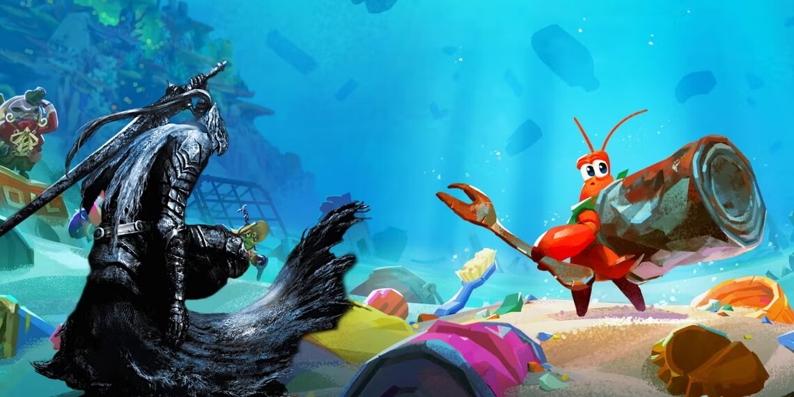 Another Crab's Treasure: Nét ảnh hưởng rõ rệt từ FromSoftware - Gamelade