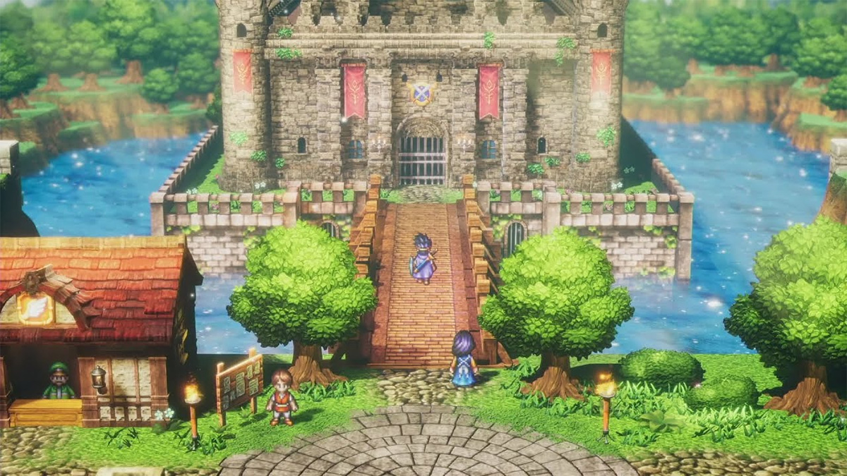 Square Enix hé lộ thông tin về bản làm lại Dragon Quest 3