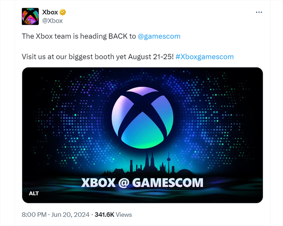 PlayStation tiếp tục bỏ qua Gamescom 2024, Xbox thì ngược lại