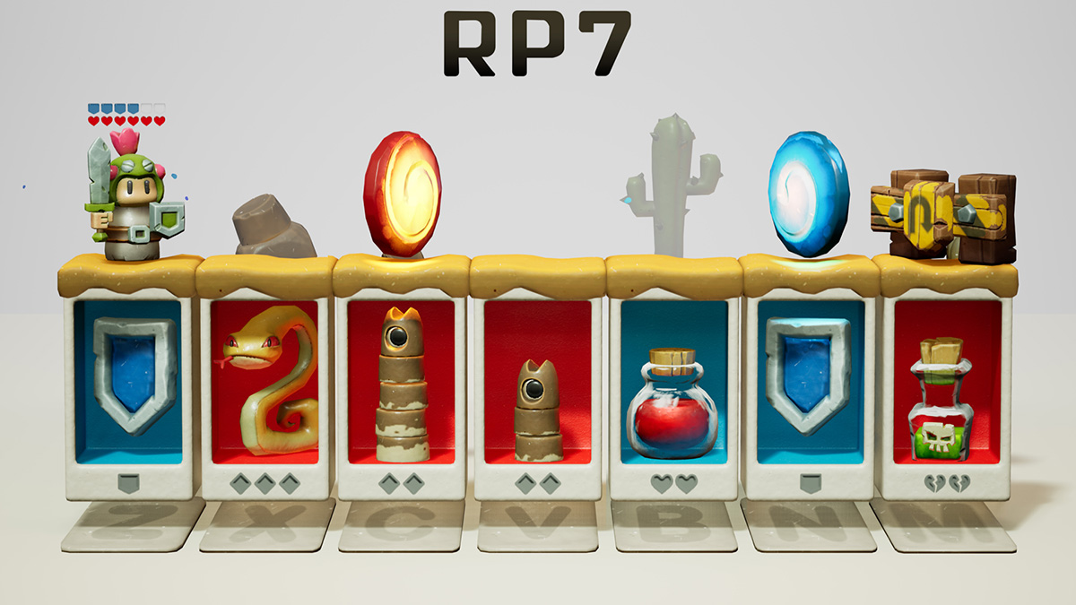 RP7 – tựa game roguelike với cơ chế may rủi kỳ lạ sắp ra mắt trên Steam