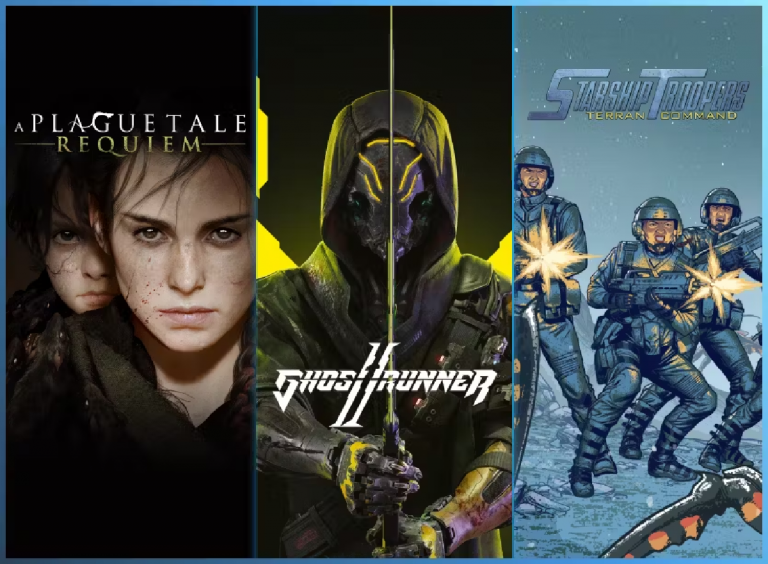 Nhanh tay mua gói game A Plague Tale: Requiem, Ghostrunner 2 và Starship Troopers với giá rẻ