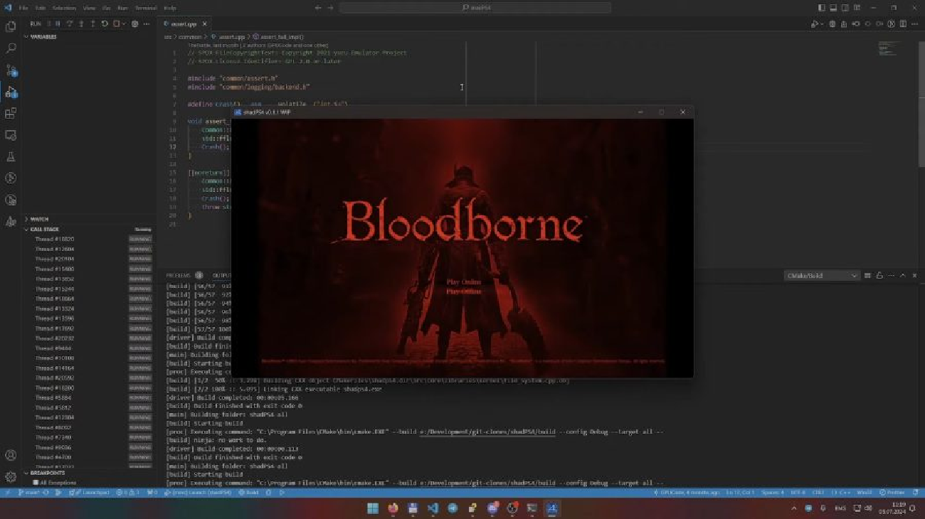 Giả lập Bloodborne PS4 trên PC đang thực sự thành hiện thực