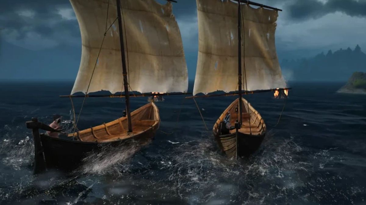 Bản mod của The Witcher 3 khôi phục lại phần chơi đua thuyền vốn bị cắt