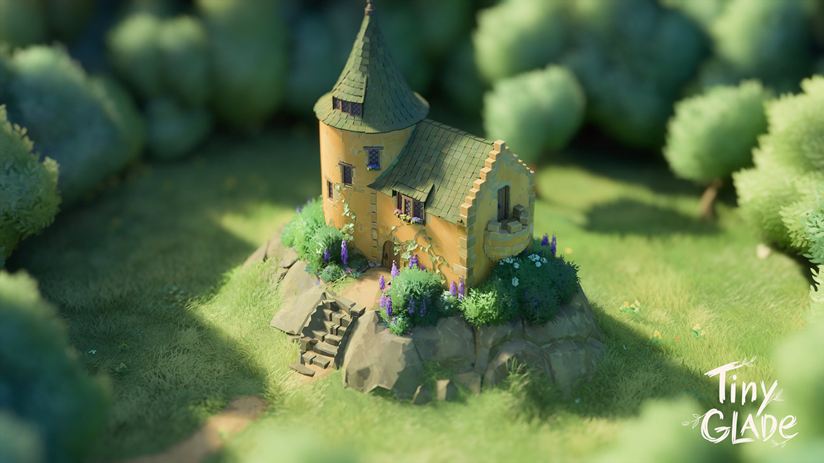 Game xây lâu đài Tiny Glade thêm nội dung mới sau khi người chơi cố tự chỉnh sửa bản demo