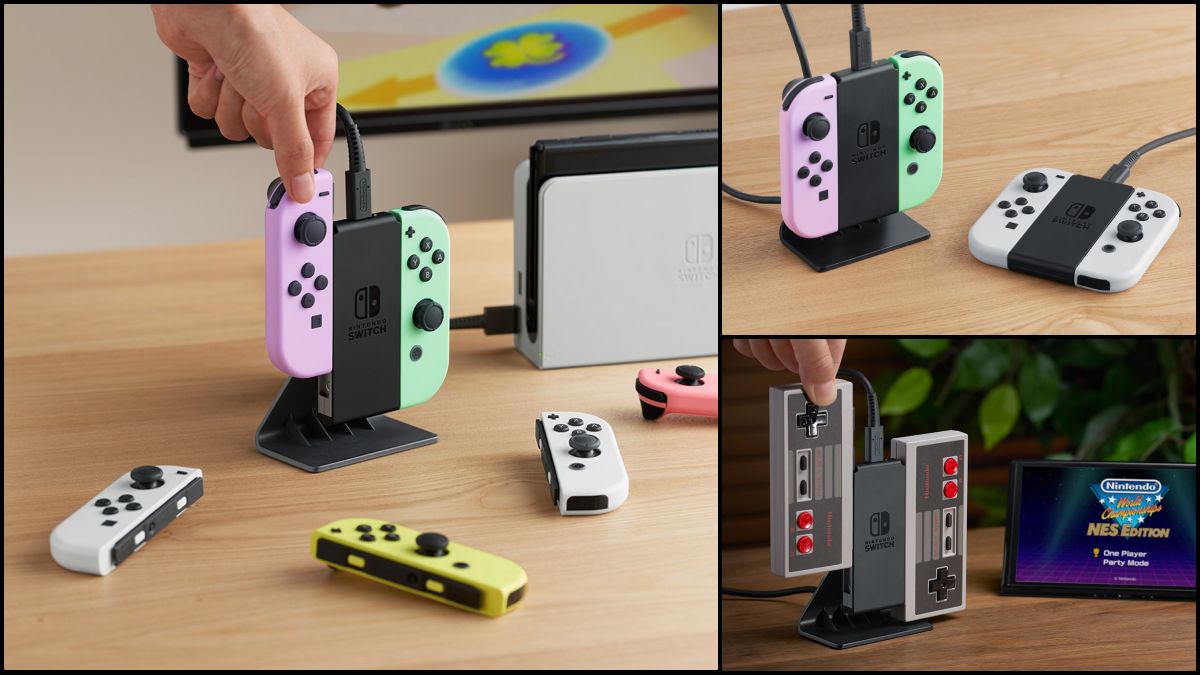 Nintendo công bố Joy-Con Charging Stand - thiết bị sạc rời tiện lợi cho tay cầm Nintendo Switch