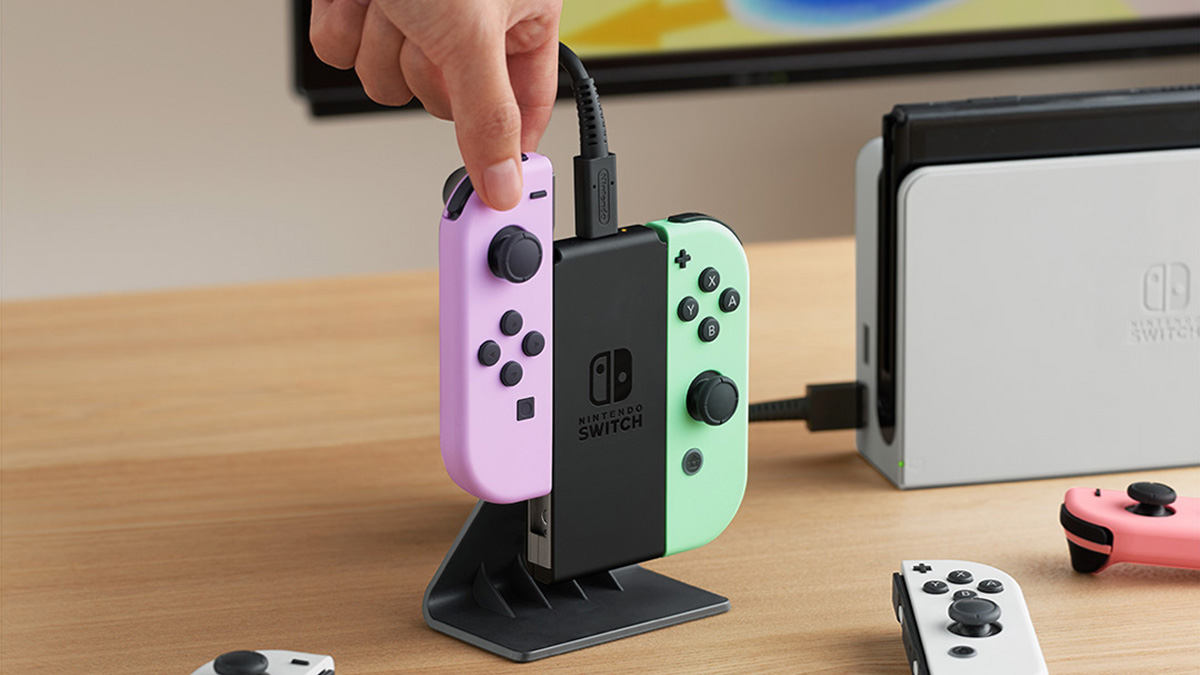 Nintendo công bố Joy-Con Charging Stand - thiết bị sạc rời tiện lợi cho tay cầm Nintendo Switch