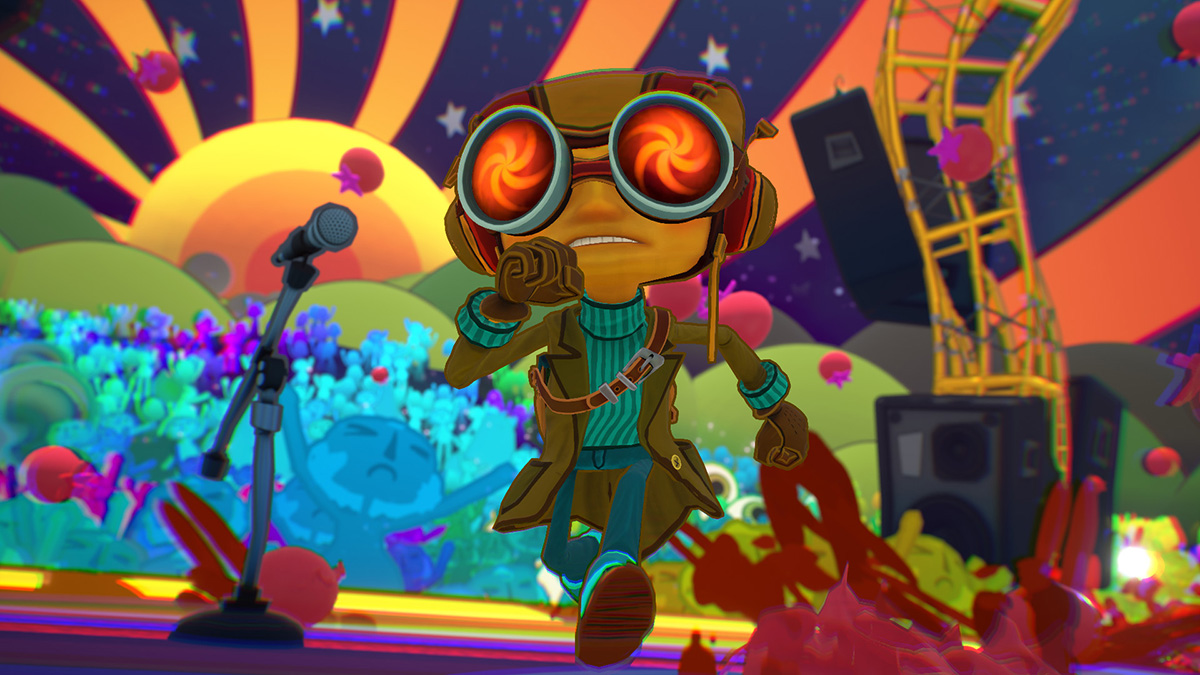 Psychonauts 2 vốn được thiết kế đi ngược lại với các game bắn súng và chiến đấu