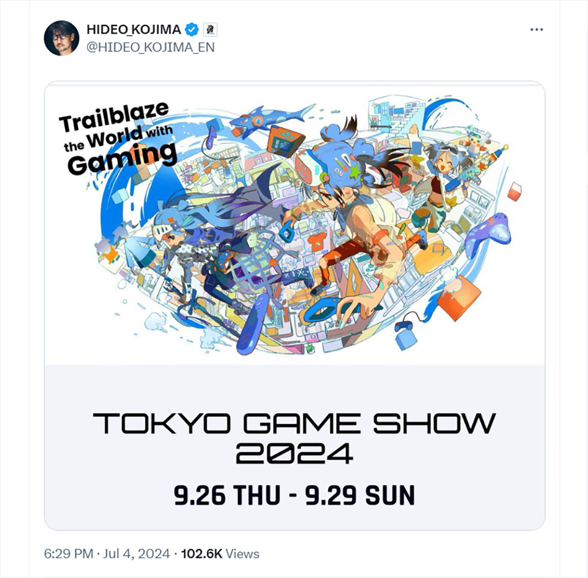 Tokyo Game Show 2024: PlayStation trở lại, Xbox bỏ qua, Kojima lấp lửng