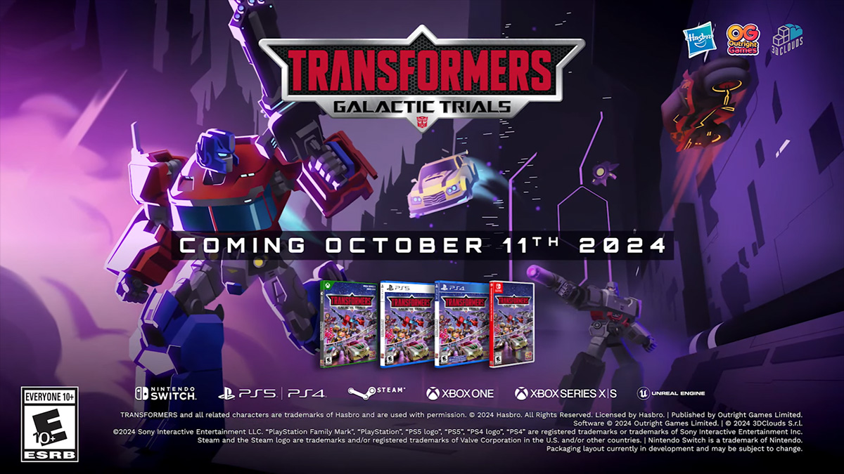 Transformers: Galactic Trials sẽ là game đua xe thay vì chiến đấu