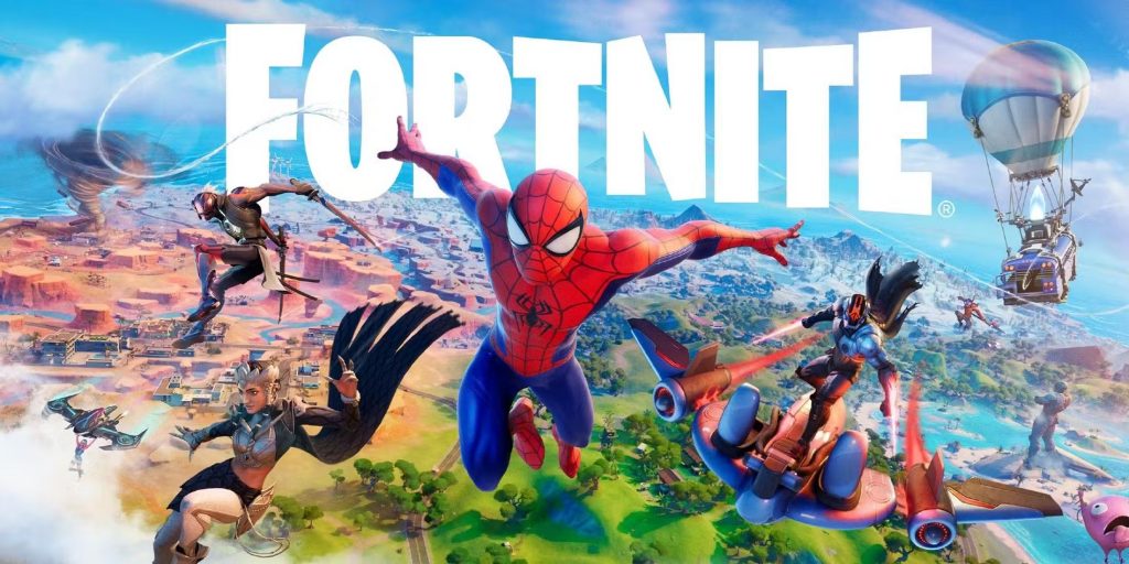 Fortnite xuất hiện bug thay đổi tên của Spider-Man