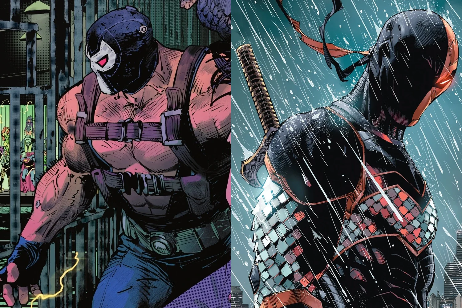 DC đang triển khai phim về Bane và Deathstroke