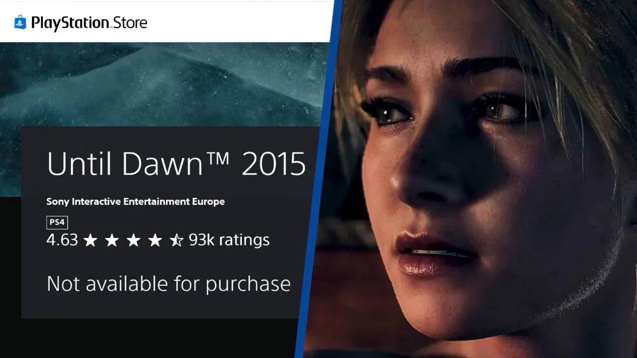 Until Dawn trên PS4 bị quan ngại là gỡ bỏ để buộc game thủ mua bản remake PS5