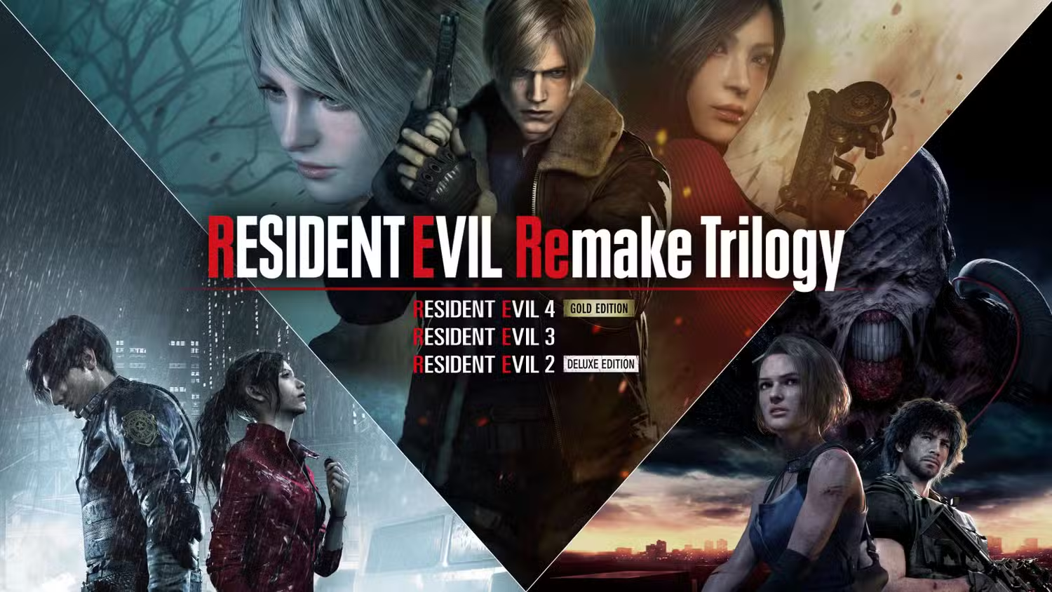 Capcom tung ra Resident Evil Remake Trilogy Bundle 