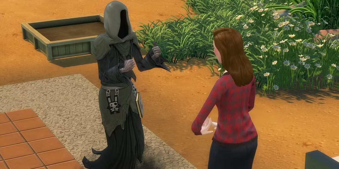 The Sims 4 cập nhật thêm tương tác với Grim Reaper