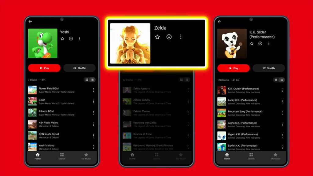 Ứng dụng Nintendo Music ra mắt, chuyên cung cấp nhạc nền game "chính chủ"