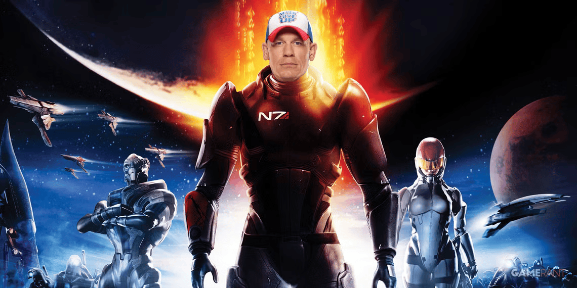 Bài đăng của John Cena gây sốt cộng đồng Mass Effect - Gamelade