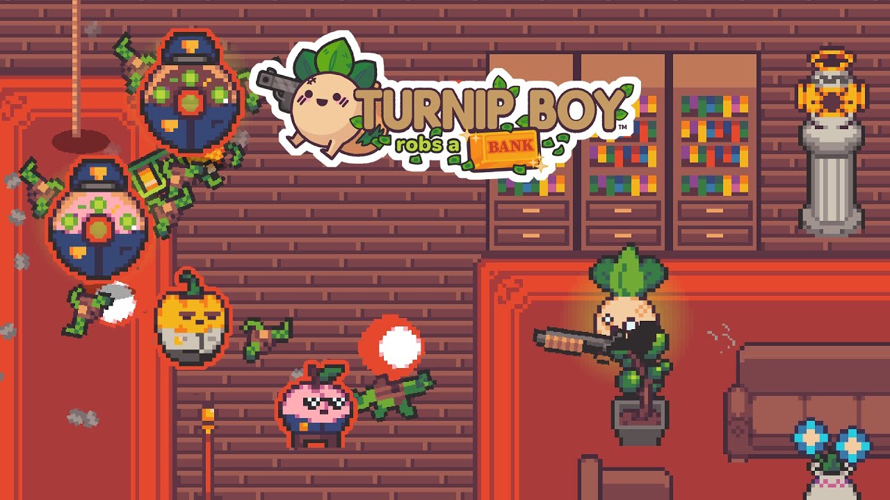 Turnip Boy Robs a Bank chính thức mở đăng ký trước-gamelade