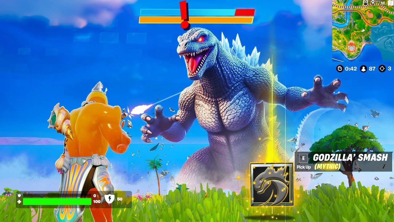 Lộ tin: Godzilla và Baymax góp mặt trong Fortnite - Gamelade