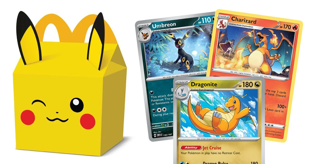 Pokémon TCG đổ bộ McDonald's năm 2024: Hé lộ bộ thẻ độc quyền - Gamelade