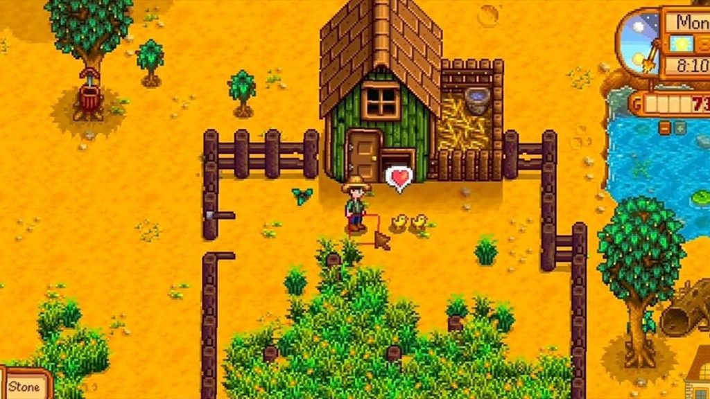 Người chơi Stardew Valley bị lỗi mất gà, tác giả đổ tội cho sói đồng cỏ