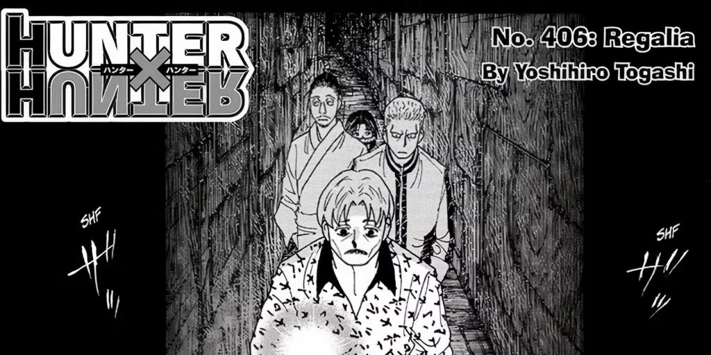 Chrollo truy tìm kho báu trong Hunter x Hunter chap 406 - Gamelade