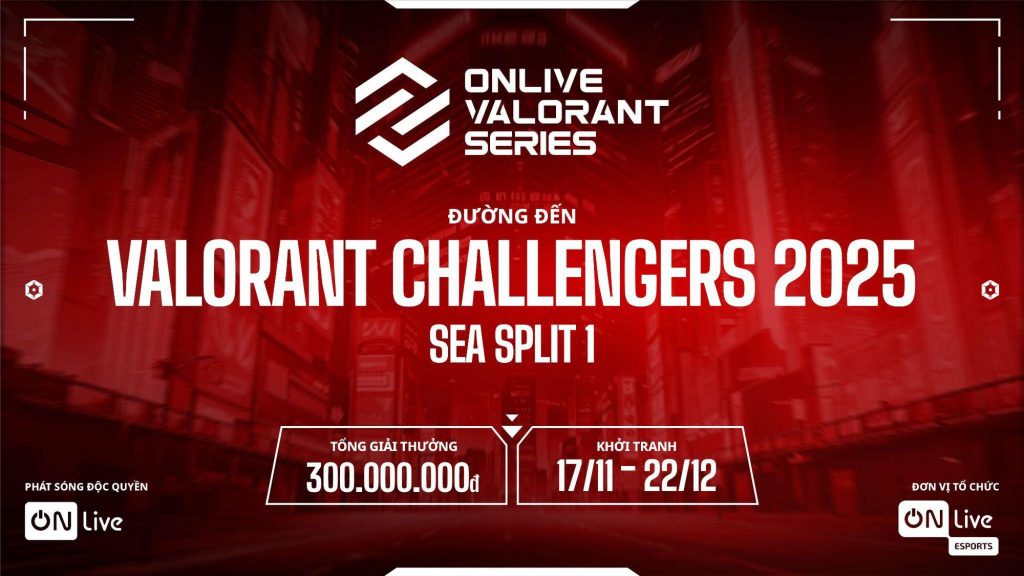 ON Live Valorant Series 2024: Thể thức thi đấu chính thức được công bố - Gamelade