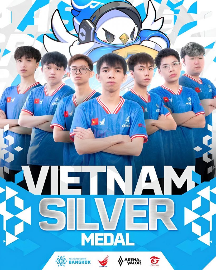 Liên Quân Mobile Việt Nam giành Huy chương Bạc tại Asian Esports Games 2024-gamelade