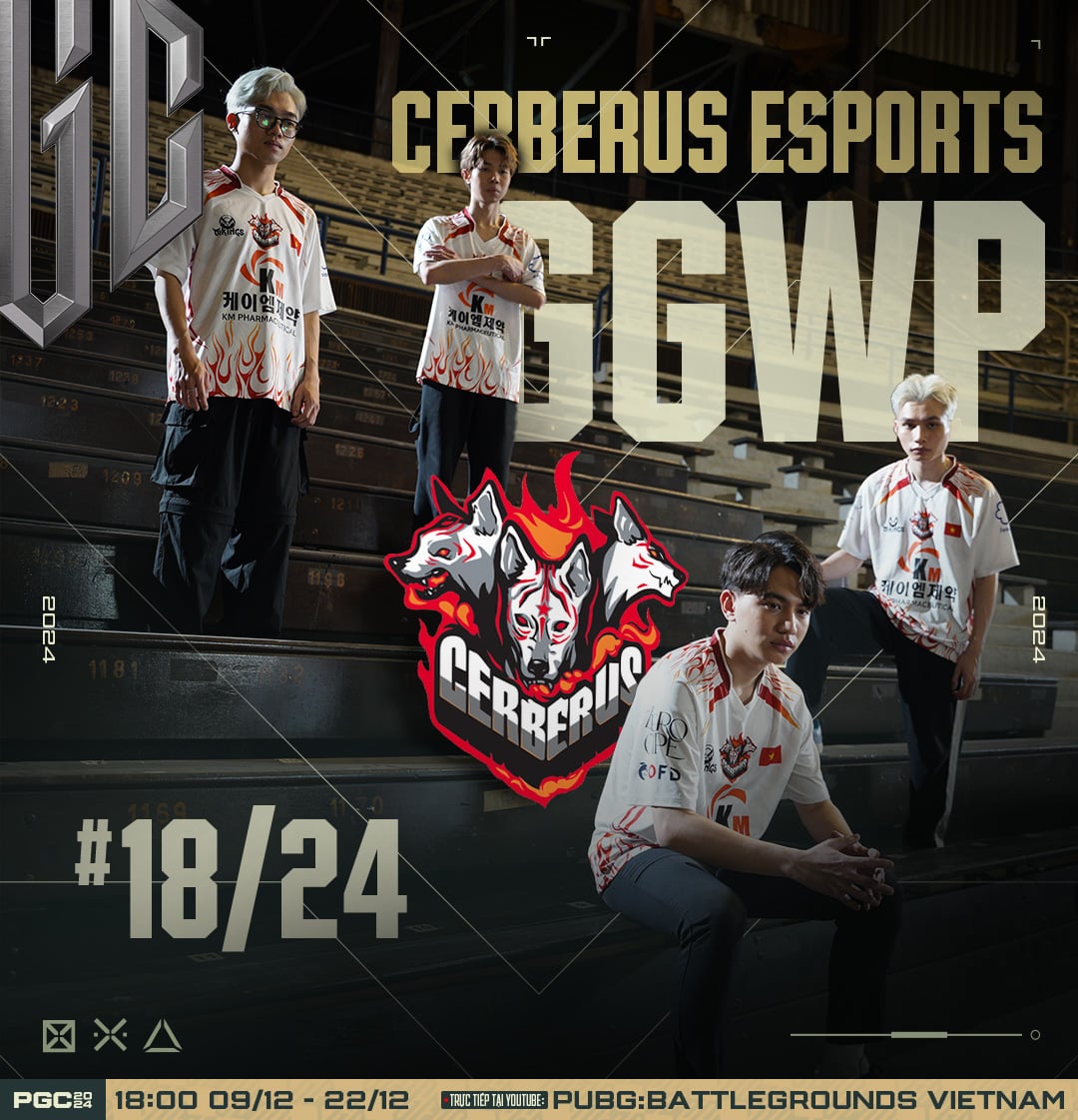 CERBERUS Esports ngậm ngùi dừng bước tại PUBG Global Championship 2024-gamelade