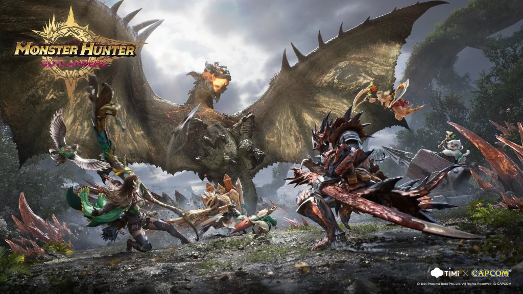 Monster Hunter Outlanders - Cover - Gamelade