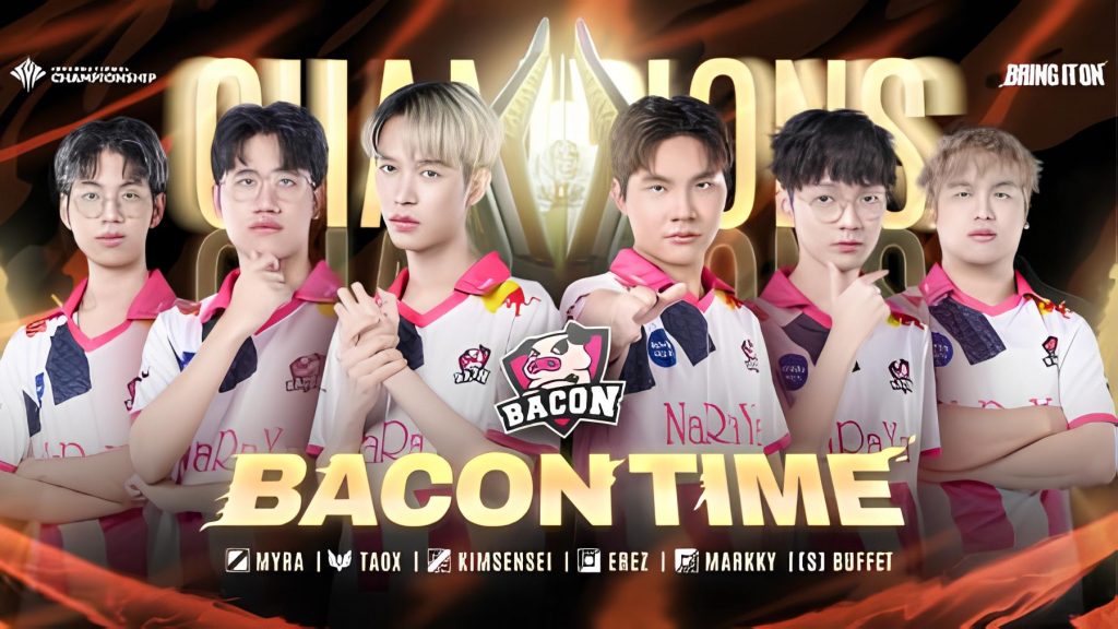 Bacon Time lên ngôi vô địch AIC 2024, khẳng định vị thế độc tôn của Liên Quân Mobile Thái Lan-gamelade