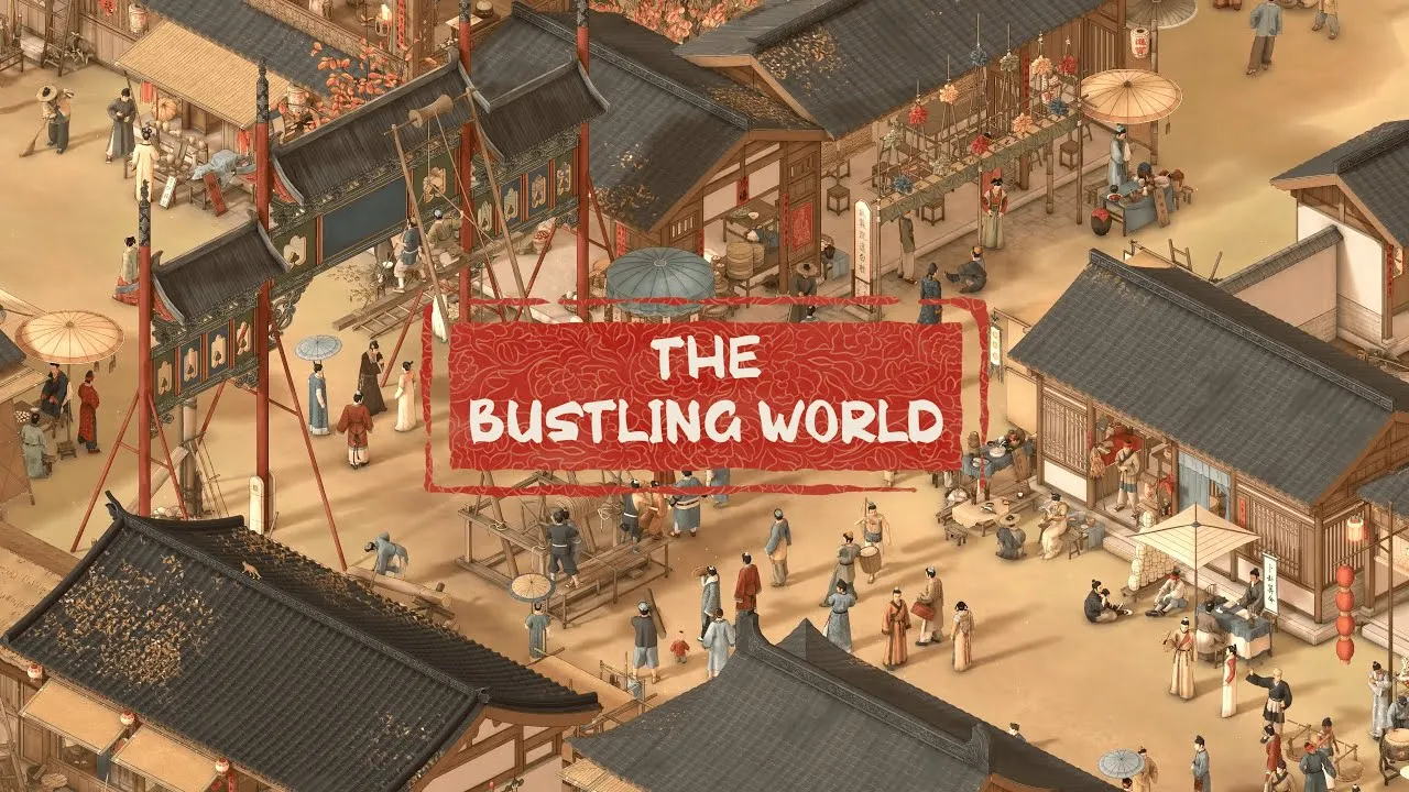 The Bustling World - Cover - Gamelade