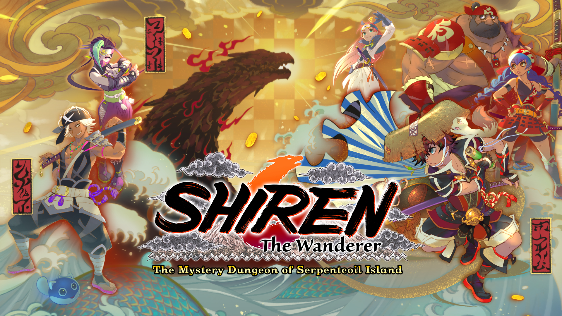 Shiren the Wanderer: The Mystery Dungeon of Serpentcoil Island chính thức đổ bộ PC trong tháng này! - Gamelade