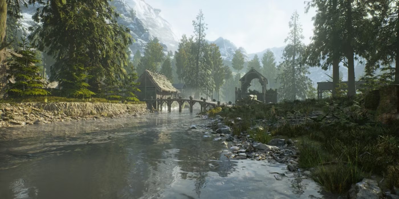 Skyrim hồi sinh ngoạn mục trong Unreal Engine 5-gamelade