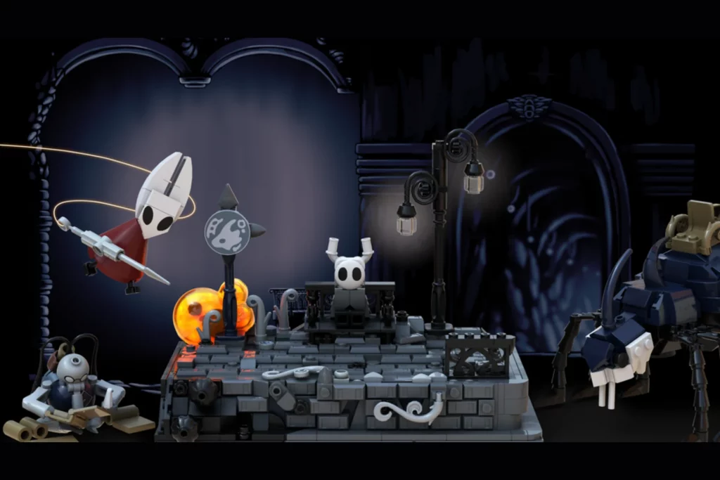 Tác phẩm LEGO của fan Hollow Knight gây ấn tượng mạnh với cộng đồng - Gamelade