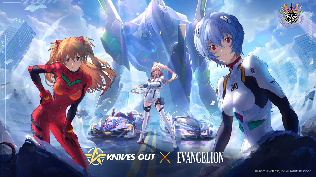 Knives Out bùng nổ với sự kiện hợp tác cùng Evangelion, kỷ niệm 30 năm của anime huyền thoại-gamelade