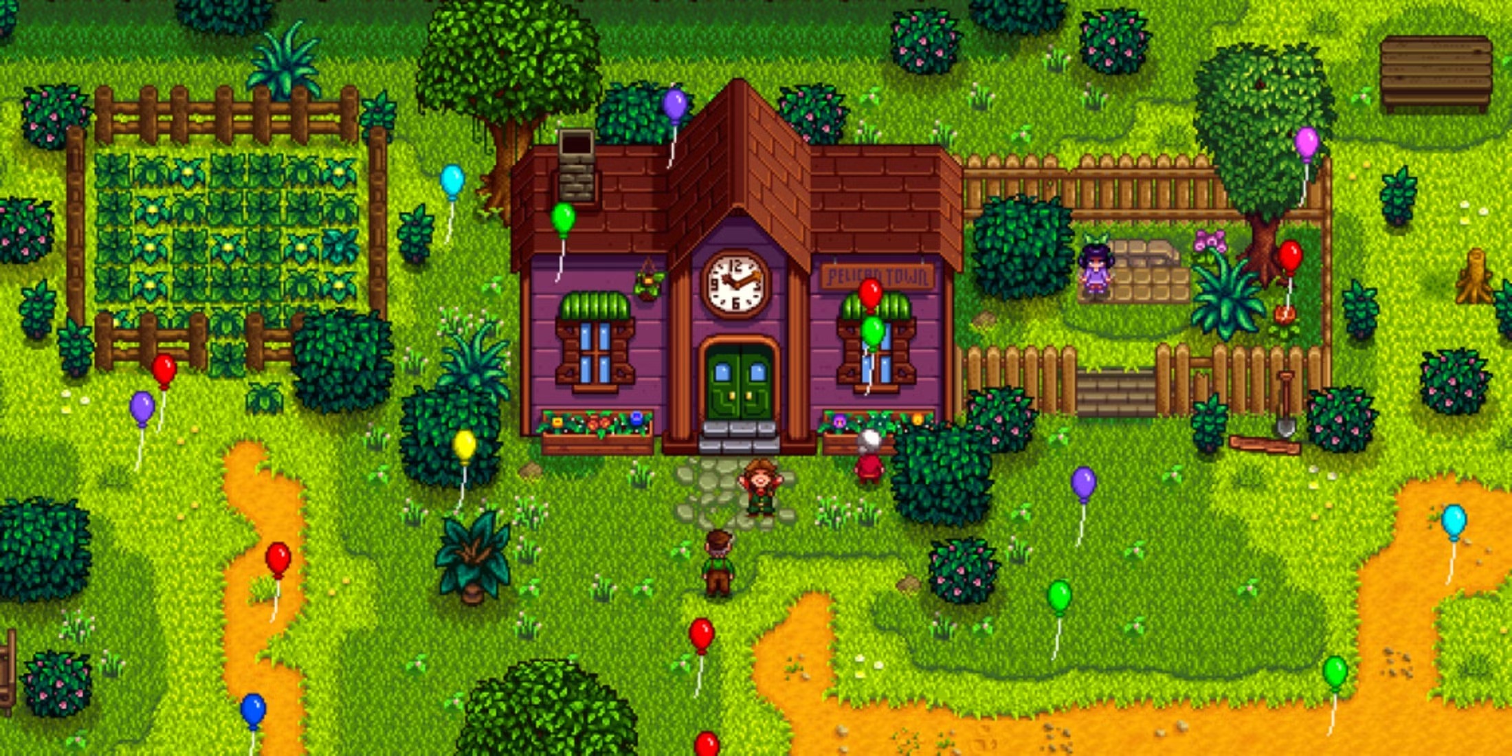 Người chơi Stardew Valley gây bất ngờ với trang trại có thể trồng "mọi thứ" - Gamelade