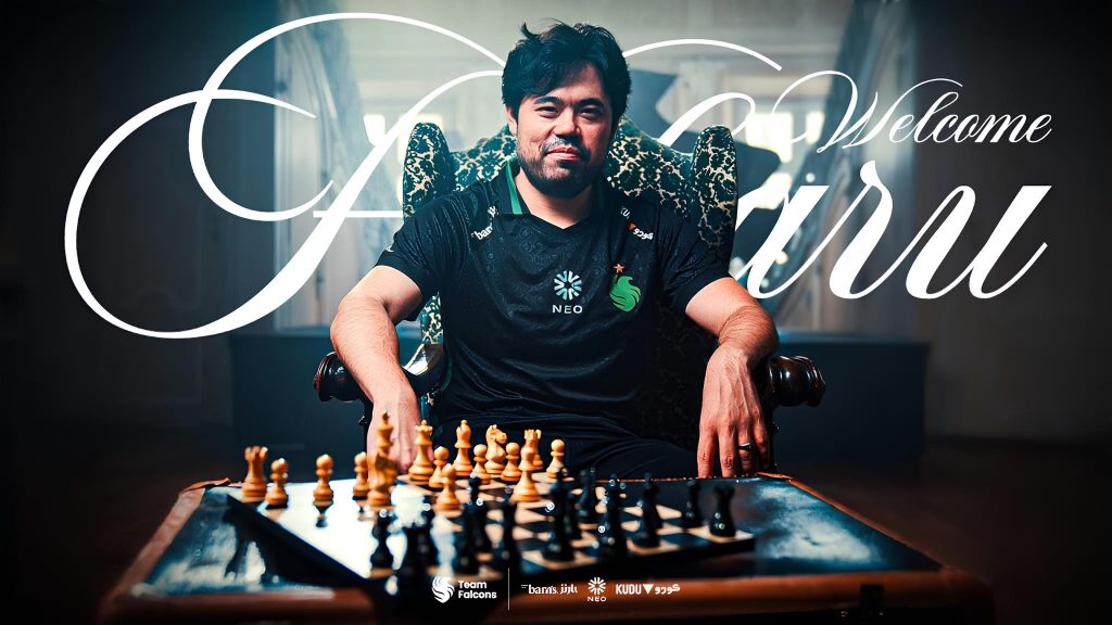 Hikaru Nakamura chính thức trở thành thành viên của Team Falcons - Gamelade