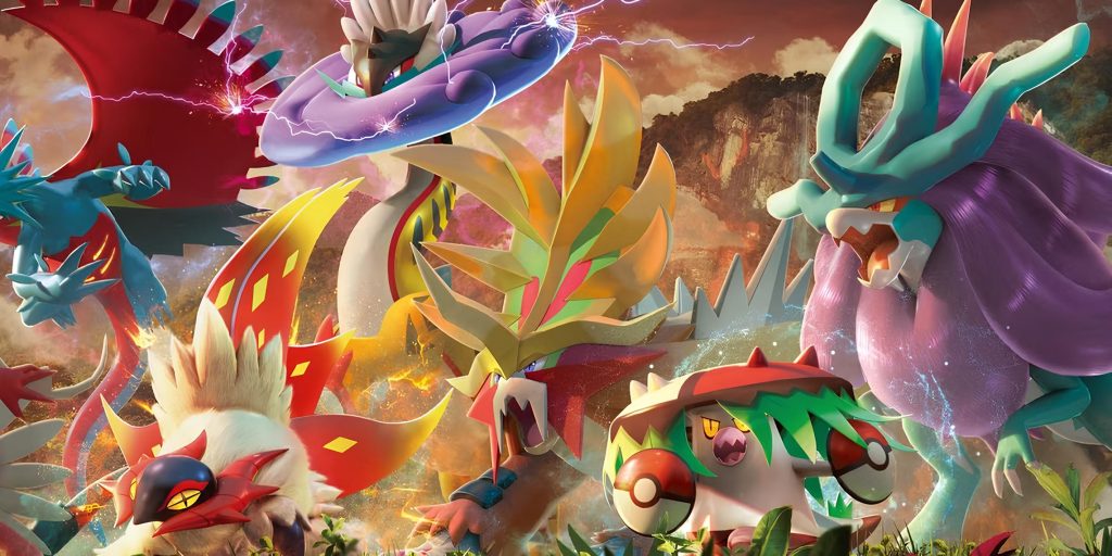 Walking Wake và Iron Leaves trở lại trong sự kiện Tera Raid Pokémon Scarlet & Violet-gamelade