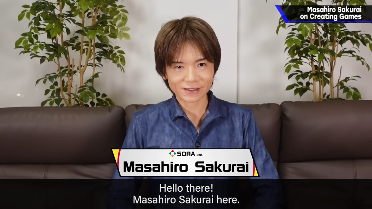 Nhà sáng tạo Super Smash Bros. Masahiro Sakurai nhận giải thưởng chính phủ Nhật Bản-gamelade