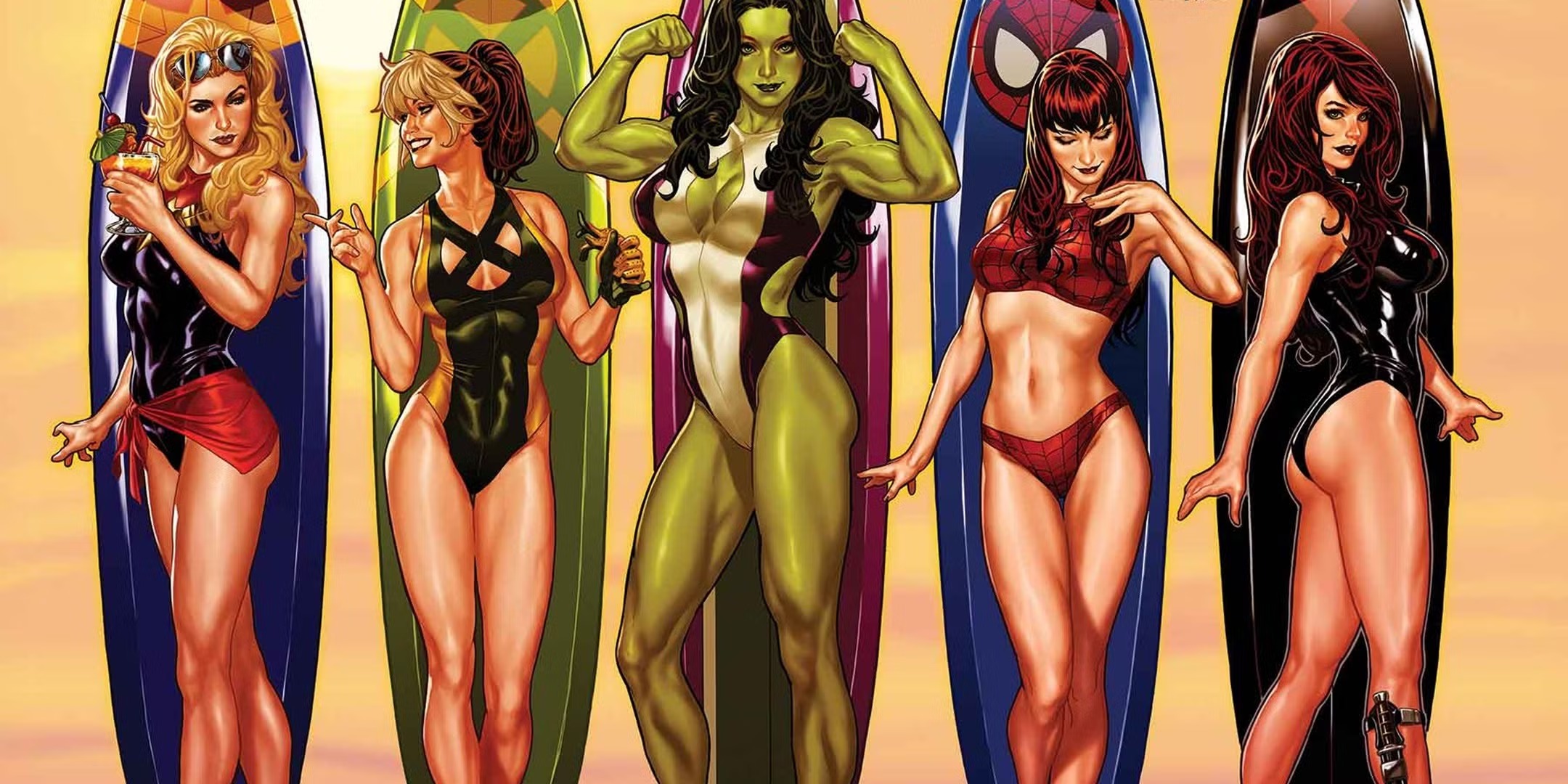 Marvel hồi sinh dòng truyện tranh Swimsuit Special sau 30 năm-gamelade