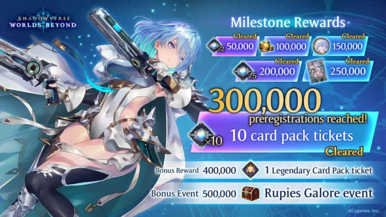 Shadowverse: Worlds Beyond vượt mốc 300K lượt đăng ký trước-gamealde